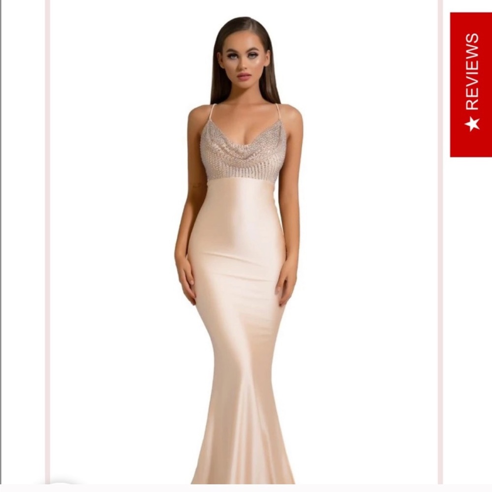 Portia and Scarlett gown
